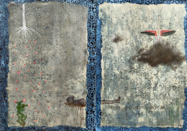 Whom you are going to fight?