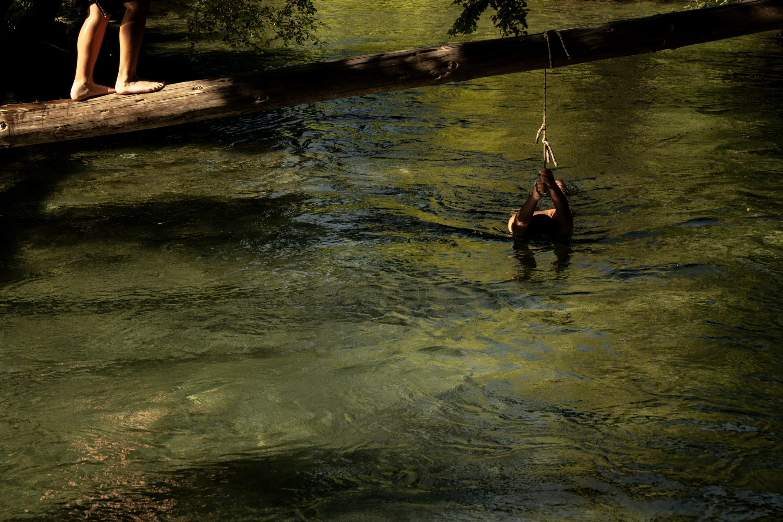 Juegos en el arroyo / Games in the rivelet