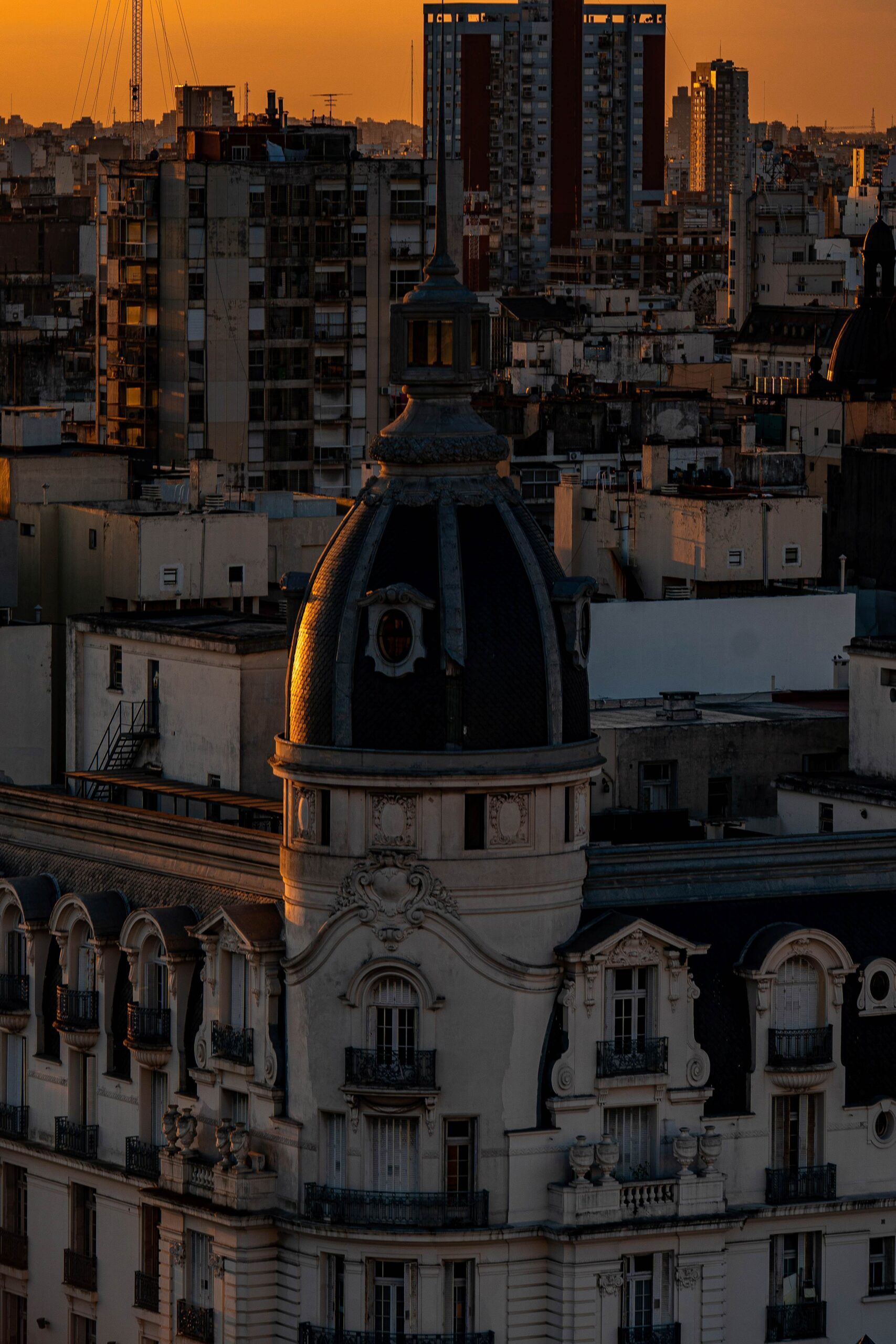 Atardecer en la cúpula / Evening on the dome
